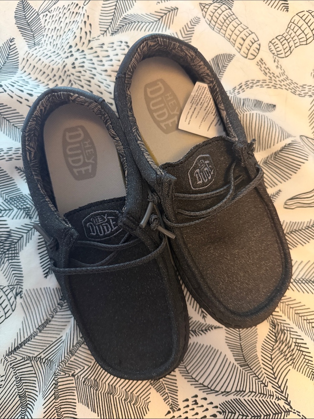 Hey Dude Charcoal Gray Slip-On Casual Shoes